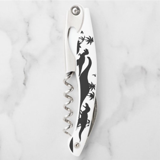 Dinosaur Silhouettes Kurkentrekker (Voorkant)