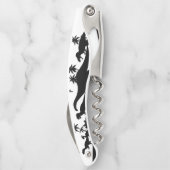 Dinosaur Silhouettes Kurkentrekker (Achterkant)