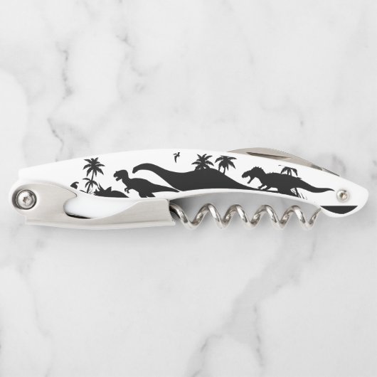 Dinosaur Silhouettes Kurkentrekker (Voorkant)