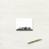 Dinosaur Silhouettes Post-it® Notes (Op bureau)