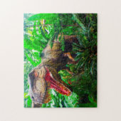 Dinosaur Singapore Zoo. Legpuzzel (Verticaal)