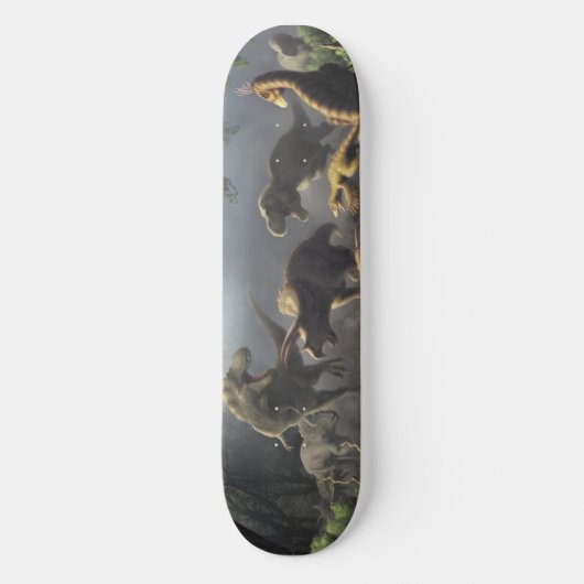 Dinosaur-skateboard Persoonlijk Skateboard (Voorkant)