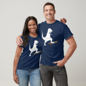 Dinosaur Skateboarding T-shirt (Unisex)