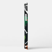 Dinosaur skelet, grunge naadloos patroon. Case-Mate iPhone case (Achterkant / Rechts)