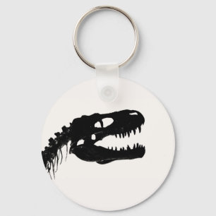 Dinosaur skelet sleutelhanger