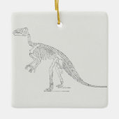 Dinosaur Skeleton Art Keramisch Ornament (Voorkant)