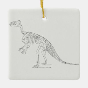 Dinosaur Skeleton Art Keramisch Ornament
