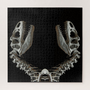 Dinosaur Skeleton Jigzaag Puzzle 676 pcs Legpuzzel