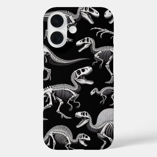 Dinosaur Skeletons Witte Fossiele Botten Case-Mate iPhone Case (Achterkant)