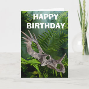 Dinosaur Skull Jussica PARTY Kaart