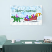 Dinosaur Sleigh Ride Spandoek (Beurs)