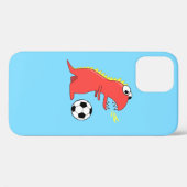 Dinosaur Soccer Sporty Kinder Case-Mate iPhone Case (Achterkant (horizontaal))