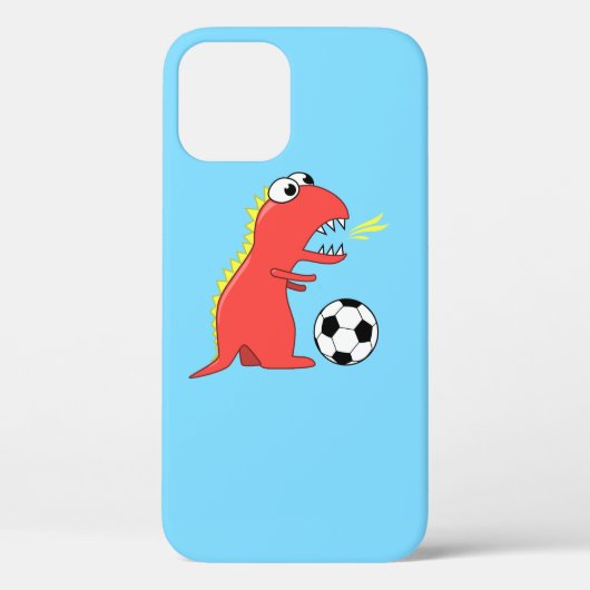 Dinosaur Soccer Sporty Kinder Case-Mate iPhone Case (Achterkant)