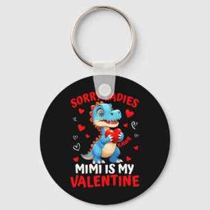 Dinosaur Sorry Ladies Mimi Is Mijn Valentijnsdag J Sleutelhanger