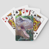 Dinosaur-speelkaartdeck Pokerkaarten (Achterkant)