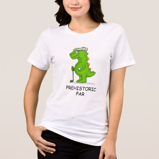 Dinosaur spelen Golf Dinosaur Golf shirt (Voorkant)