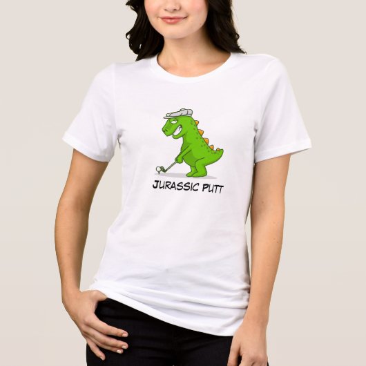 Dinosaur spelen Golf Dinosaur Golf shirt (Voorkant)