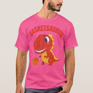 Dinosaur Speling Basketball T-shirt