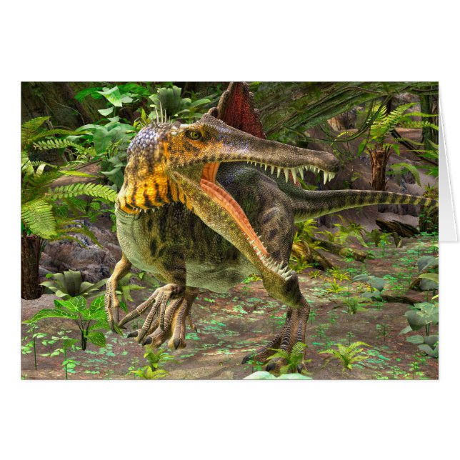 Dinosaur Spinosaurus (Voorkant Horizontaal)