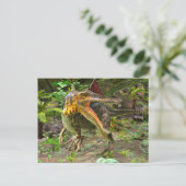 Dinosaur Spinosaurus Briefkaart (Staand voorkant)