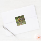 Dinosaur Spinosaurus Vierkante Sticker (Envelop)
