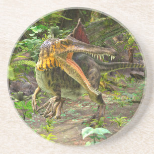 Dinosaur Spinosaurus Zandsteen Onderzetter