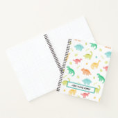 Dinosaur Spiral Notitieboek (Binnen)