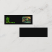 Dinosaur Spy Mini Visitekaartje (Voorkant / Achterkant)