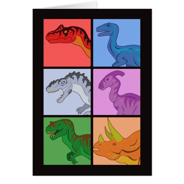 Dinosaur Squares (Voorkant)
