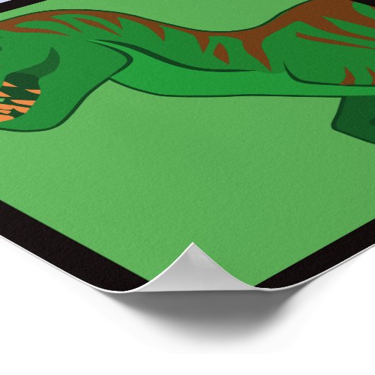 Dinosaur Squares Poster (Hoek)