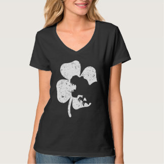 Dinosaur St Patricks Day Shirt Boys Kids Toddler I