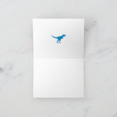 Dinosaur Stampede bedankkaart (Binnen)