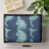 Dinosaur Stegosaurus Kids Birthday Tissuepapier (Geschenk)