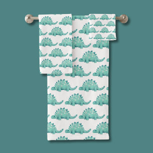 Dinosaur Stegosaurus Kinder Bad Handdoek