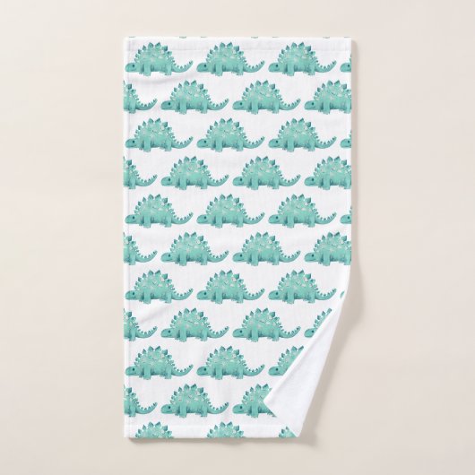 Dinosaur Stegosaurus Kinder Bad Handdoek (Handdoek)