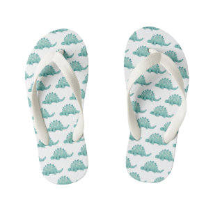 Dinosaur Stegosaurus Pattern Kinder Teenslippers