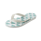 Dinosaur Stegosaurus Pattern Kinder Teenslippers (Schuin)