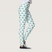 Dinosaur Stegosaurus Pattern Leggings (Rechts)