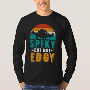 Dinosaur Stegosaurus Rex Spiky, maar niet Edgy Din T-shirt