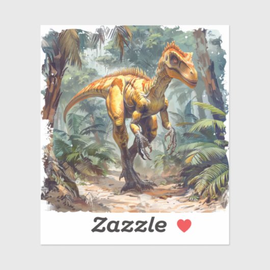 Dinosaur Sticker (Vel)