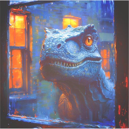 Dinosaur Sticker (Voorkant)