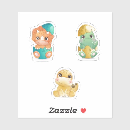 Dinosaur Sticker (Vel)