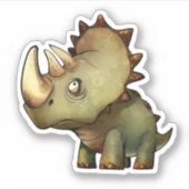 Dinosaur Sticker (Voorkant)