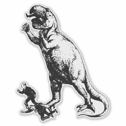 Dinosaur Sticker (Voorkant)