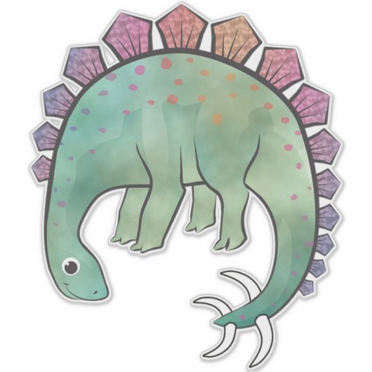 Dinosaur Sticker (Voorkant)