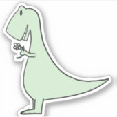 Dinosaur Sticker (Voorkant)