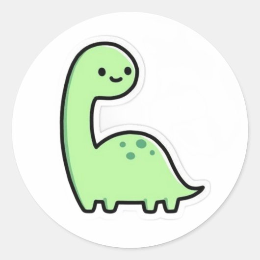Dinosaur Sticker (Voorkant)