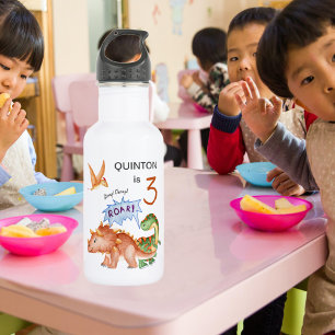 Dinosaur Stomp rawr Waterfles