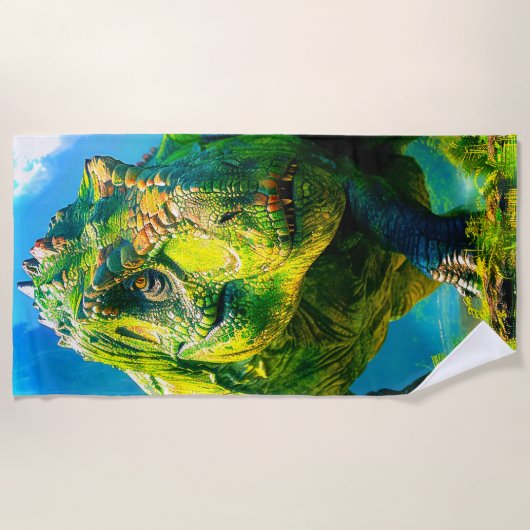 Dinosaur Strandlaken (Voorkant)