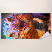 Dinosaur Strandlaken (Voorkant)